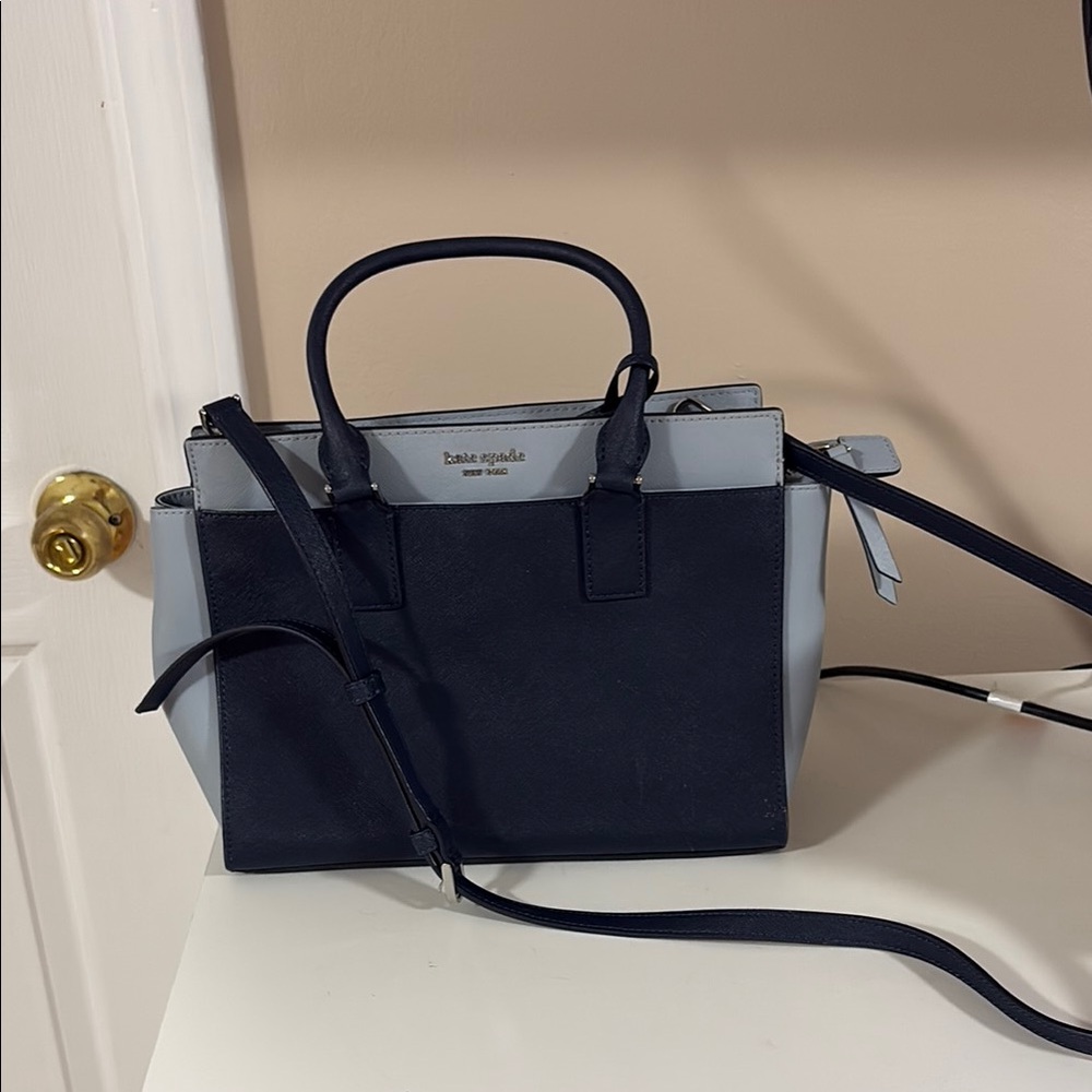 Kate Spade Navy and Light Blue Women's Bag